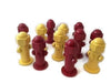 group of fingersk8 fingerboard fire hydrants