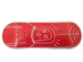 Elevate "Red Space" 29mm Fingerboard Deck or Complete