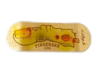 Fanno "Zombi Finger Natural" 32mm Fingerboard Deck or Complete